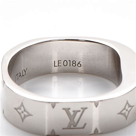 louis vuitton nanogram ring size|lv monogram ring.